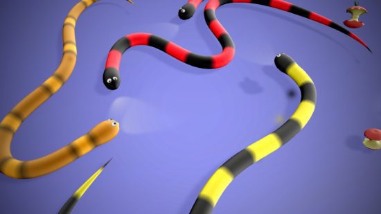 jogos de cobra 4 Jogos de cobra: uma captura de tela de Snake It Til You Make It.