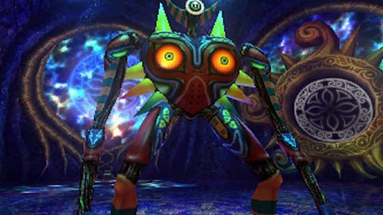 zelda-bosses (7) Zelda bosses: Majora's Wrath se destaca em uma sala multicolorida