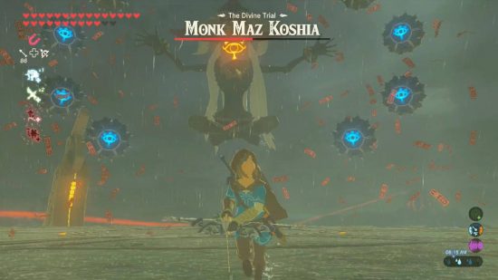 zelda-bosses (2) Chefes de Zelda: Link foge do chefe Monk Maz