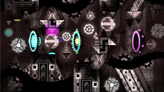 Geometry Dash Demonlist: Uma captura de tela do nível Top 1 Demon, Acheron.