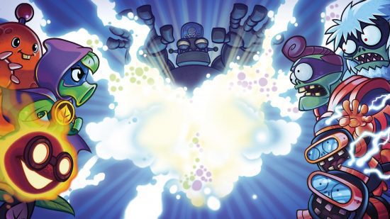 Heróis dos jogos Plants Vs Zombies: artes para o jogo Heróis Plants vs Zombies mostrando diferentes personagens