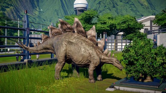 jogos de zoológico Jurassic World Evolution Um dinossauro gigante em jogos de zoológico Jurassic World Evolution