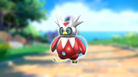 pokémon-escarlate-violeta-mais forte-pokémon (3) Pokémon violeta escarlate mais forte: a arte principal mostra o pacote de ferro do pokémon pinguim robô