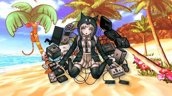 danganronpa-2-caracteres-5 Danganronpa 2 personagem Chiaki Nanami