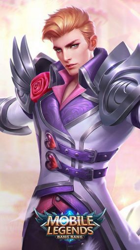Papel de parede do Mobile Legends Alucard 3 Papel de parede do Mobile Legends Alucard mostrando Alucard em sua skin Romantic Fantasy