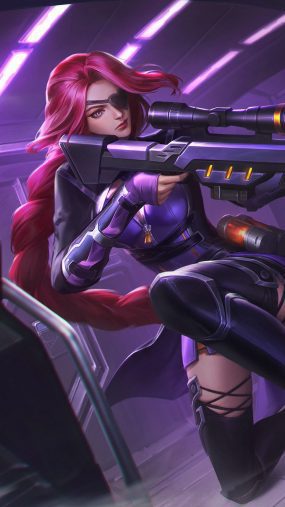 Papel de parede do Mobile Legends Lesley 1 PAPEL DE PAREDE DE LEGENDA PARA MÓVEIS Lesley Lethal Lady
