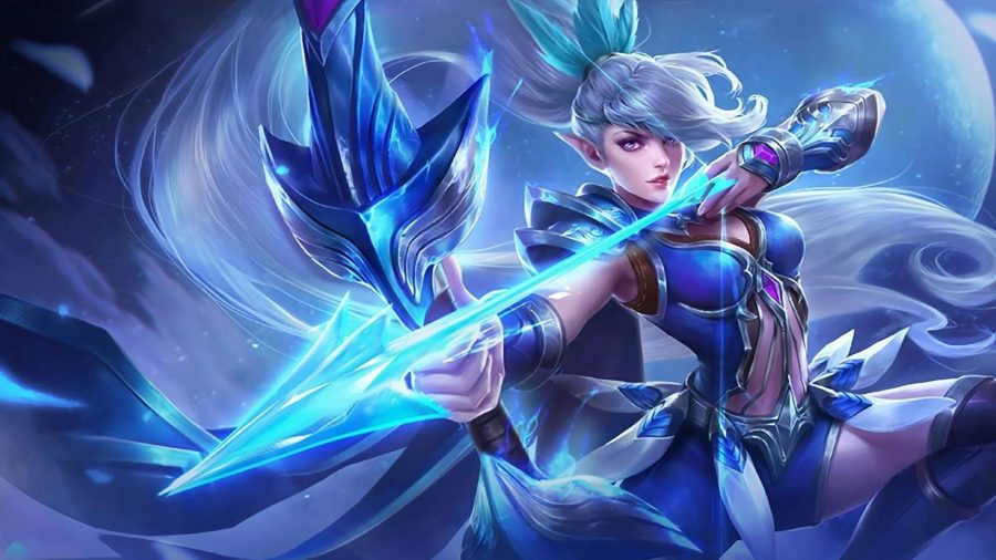 Papel de parede do Mobile Legends Miya 3 MOBILE LEGENDS WALLPAPER MIYA Moonlight Archer skin