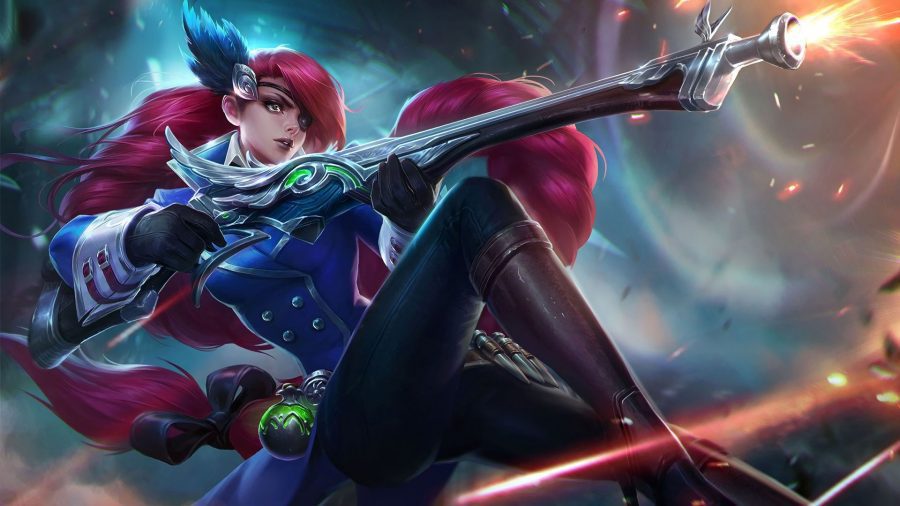 Papel de Parede Mobile Legends Lesley 2 PAPEL DE PAREDE DE LENDAS PARA MÓVEIS LESLEY Pele de atirador mortal