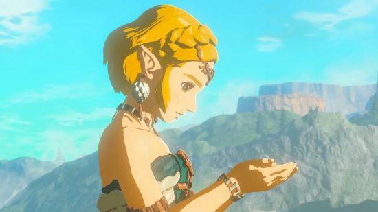 Um dos Zelda Tears of the Kingdom personagens Zelda