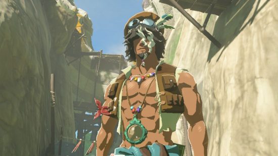 Um dos personagens Tauro de Zelda Tears of the Kingdom