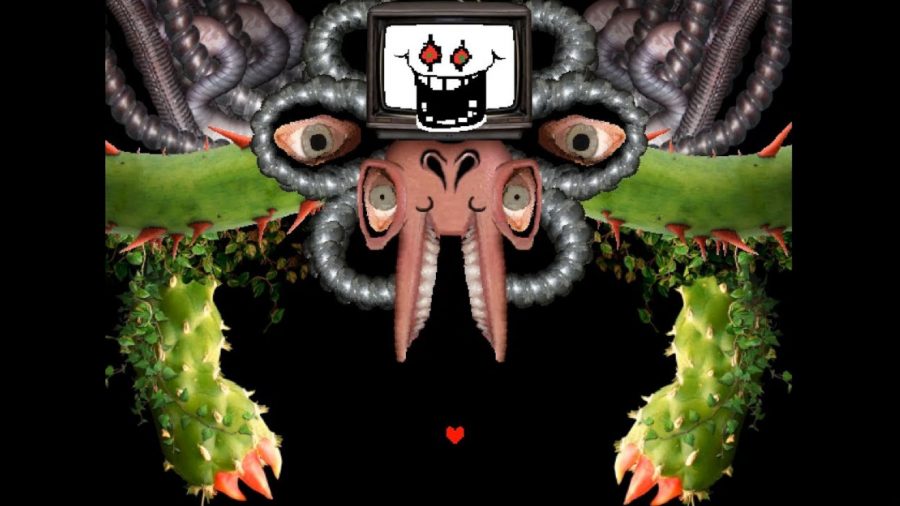 undertale-flowey-photoshop Captura de tela do Photoshop Flowey de Undertale
