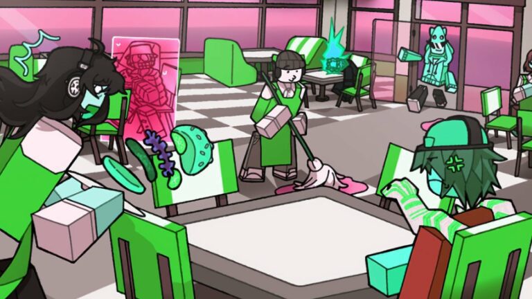 Promotional artwork for Roblox Dysfunctional Diner.