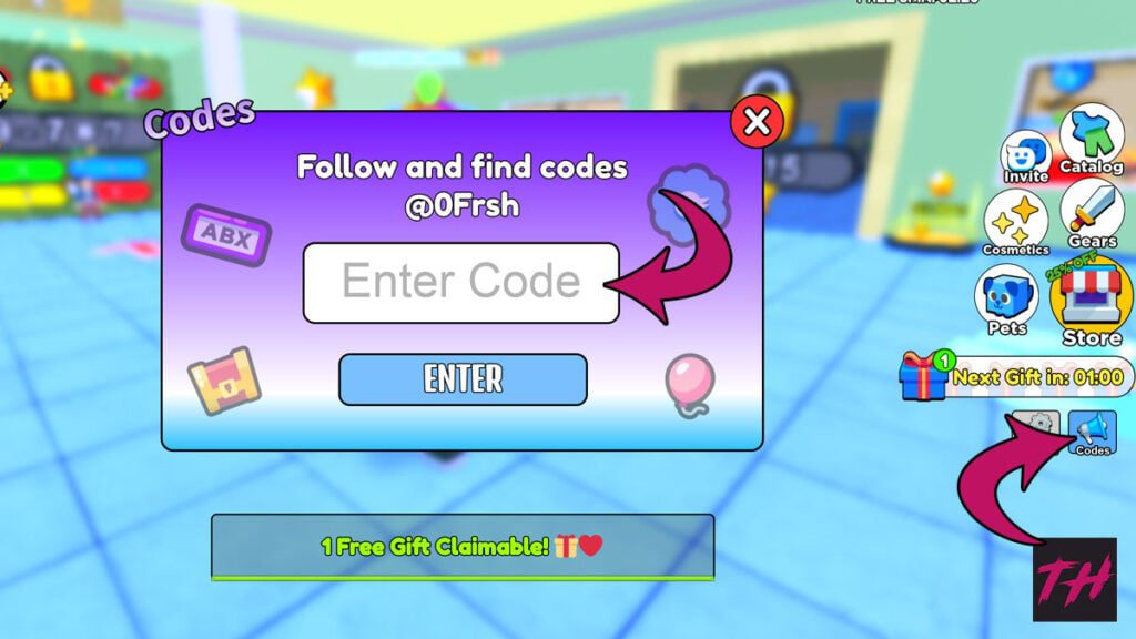 Como resgatar um código no Math Wall Simulator