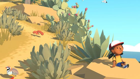 jogos de vida selvagem Alba's Um aventureiro da vida selvagem jogos de vida selvagem Alba's Um aventureiro da vida selvagem: Alba cercada por plantas e pássaros