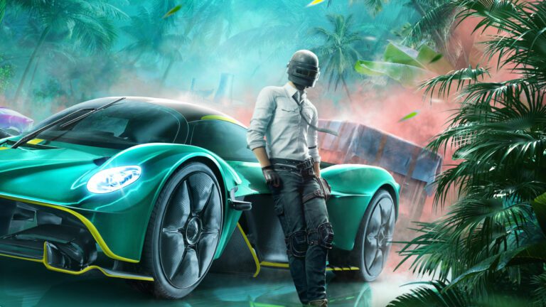 Prepare-se para correr no crossover PUBG Mobile Aston Martin