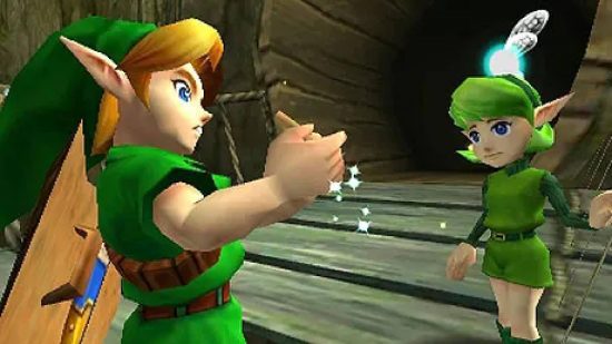 canções de ocarina-do-tempo (3) Músicas de Ocarina of Time: Link está em Lost Woods falando com Saria