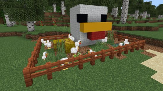 jogos de frango minecraft jogos de frango minecraft: uma fazenda de frango em forma de galinha