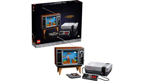 mario lego (2) Mario Lego: Um conjunto de Lego é visível, baseado em personagens da franquia Super Mario da Nintendo