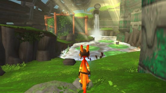 melhores jogos de psp-daxter Melhores jogos de PSP-Daxter estava em uma área gramada