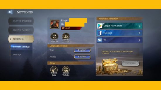 Códigos do Observador dos Reinos Como resgatar os códigos do Watcher of Realms no menu do jogo