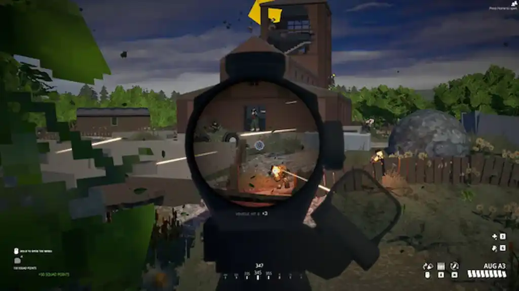 Miras inclinadas BattleBit Remastered em destaque