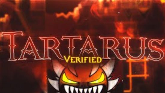 Geometry Dash Demonlist: Uma captura de tela da miniatura do nível para Tartarus