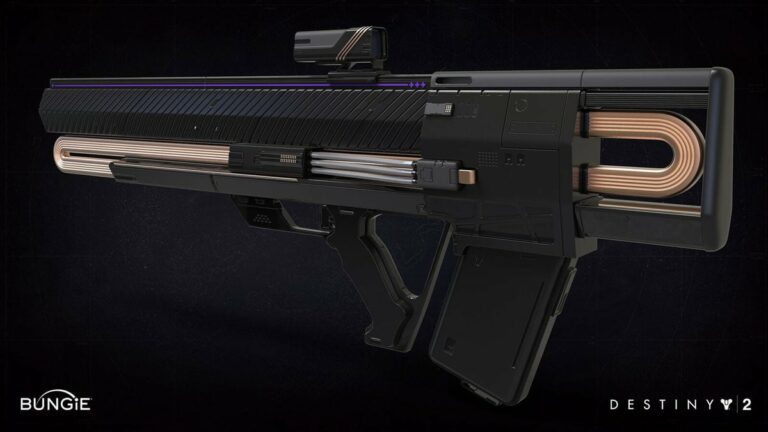 High quality model of the Graviton Lance from Destiny 2.