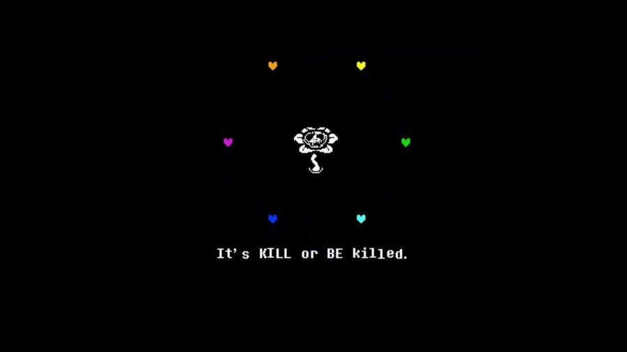 undertale-flowey-kill Captura de tela do Flowey de Undertale