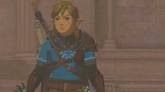Um dos personagens de Zelda Tears of the Kingdom Link