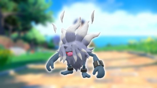 pokémon-escarlate-violeta-mais forte-pokémon (6) Pokémon violeta escarlate Pokémon mais forte: a arte principal mostra o macaco zangado Pokémon Annhilape