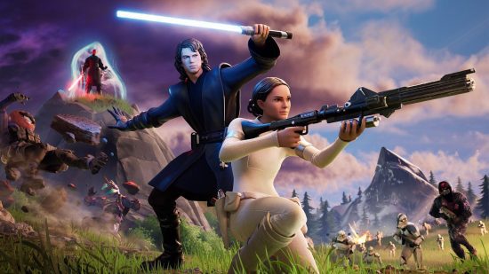 Vazamentos de Fortnite: Novas skins de Star Wars exibidas em combate