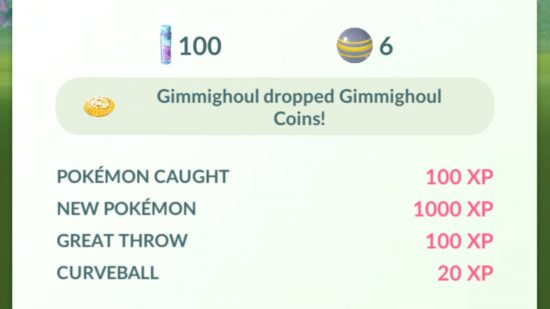 Pokémon-go-gimmighoul-gholdengo (5) Pok7mon Go Gimmighoul Gholdengo: uma captura de tela do Pokémon mostra o processo necessário para encontrar Gimmighoul