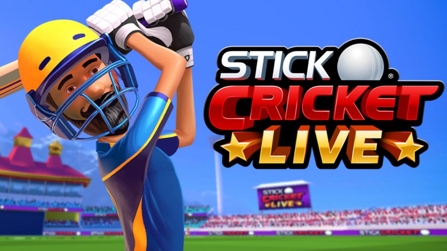 Stick Cricket Live cover, um dos jogos de cricket online arcade