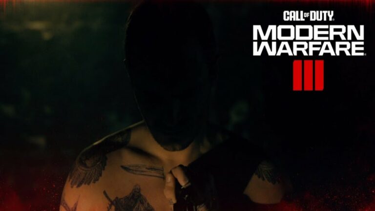 A screenshot of the thumbnail for the Modern Warfare III Markarov trailer releasing tomorrow