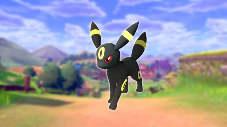 pokémon escuro (3) Dark Pokémon: o Pokémon Umbreon é visível