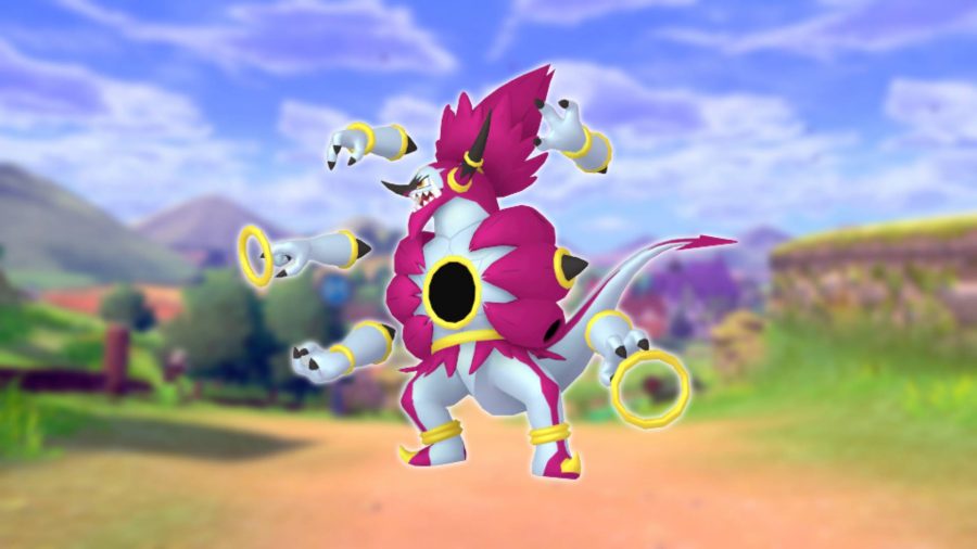 pokémon escuro (2) Dark Pokémon: o Pokémon Hoopa Unbound é visível