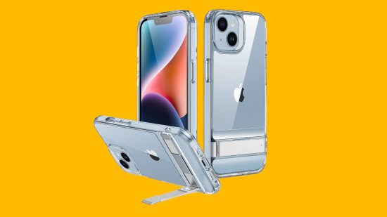 melhores-capas-iphone-13-esr Imagem personalizada de uma capa com suporte ESR para o guia das melhores capas para iPhone 13