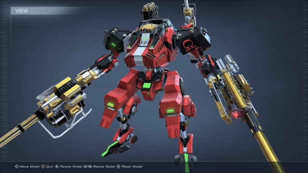 Melhor trabalho de pintura personalizada da comunidade Armored Core 6 ômega