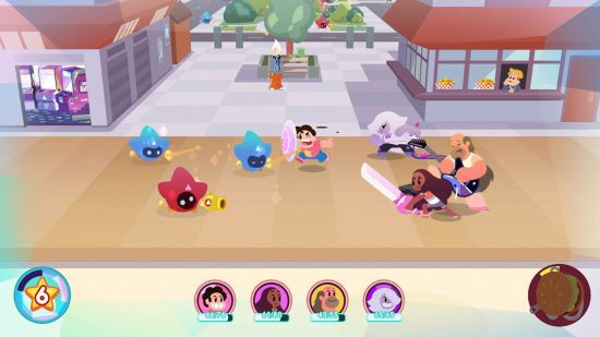 jogos de rede de desenhos animados Steven Universo Salve a Luz jogos de rede de desenhos animados Steven Universe Save the Light: uma batalha entre personagens de desenhos animados na rua