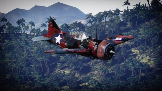 guerra-trovão-aviões-búfalo Captura de tela de um avião de combate Buffalo para o melhor guia de aviões do War Thunder
