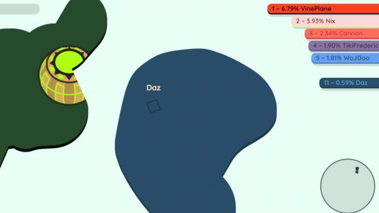 papel-io 1 Paper.io: uma captura de tela de Paper.io no navegador