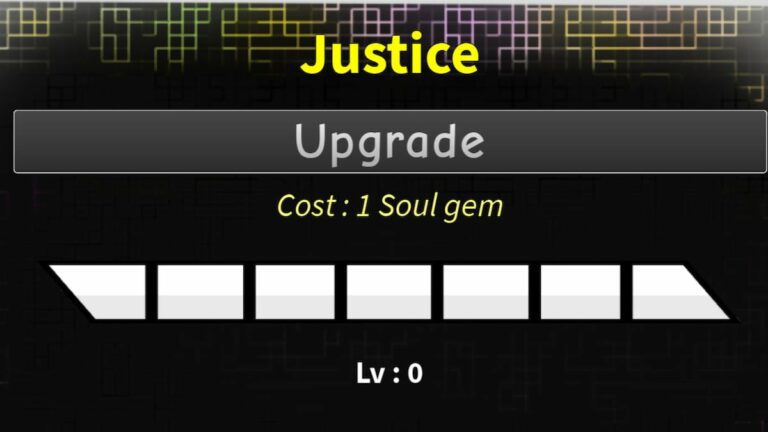 A screenshot of the Justice Soul in Underworld Realm