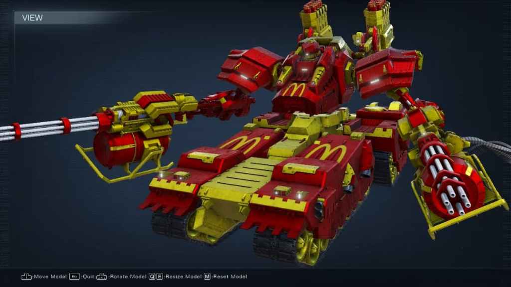 Melhor trabalho de pintura personalizada da imagem em destaque da comunidade Armored Core 6