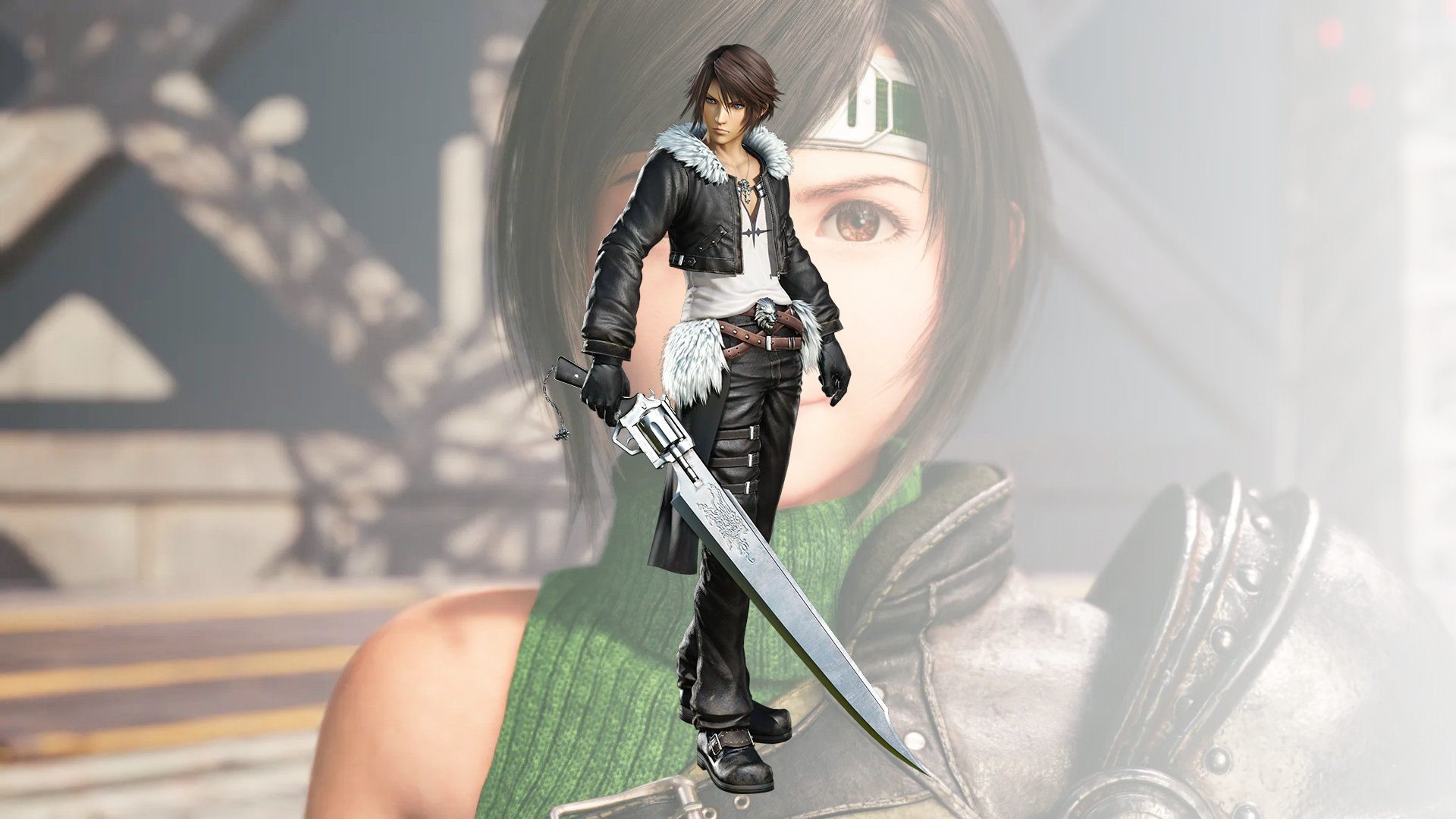 Tempestade de personagens de fantasia final Personagens de Final Fantasy Squall