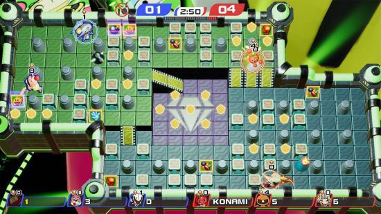 revisão de super-bomberman-r-2 (4) Revisão de Super Bomberman R 2: Bomberman explora níveis baseados em grade e usa bombas para atacar inimigos