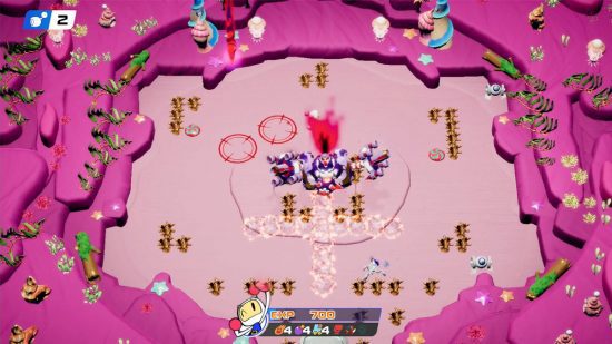 revisão de super-bomberman-r-2 (6) Revisão de Super Bomberman R 2: Bomberman explora níveis baseados em grade e usa bombas para atacar inimigos