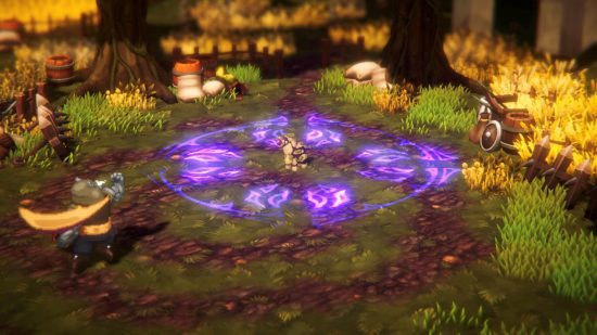 terra-memoria-preview-1 Prévia do Terra Memoria – um herói lançando um feitiço