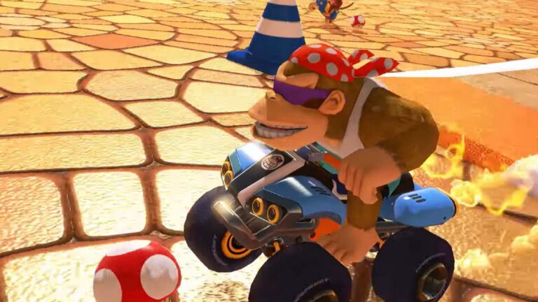 O DLC final de Mario Kart 8 traz Diddy, Funky e… Peachette?