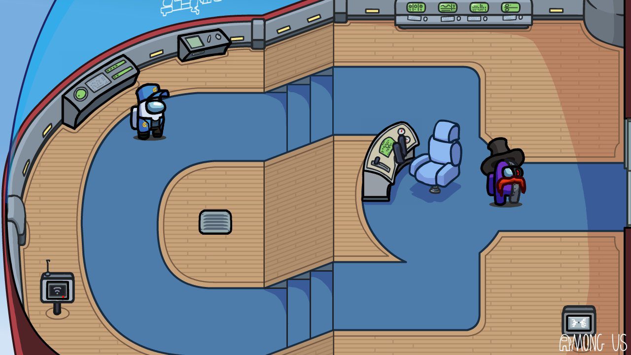 Ponte do navio entre nós