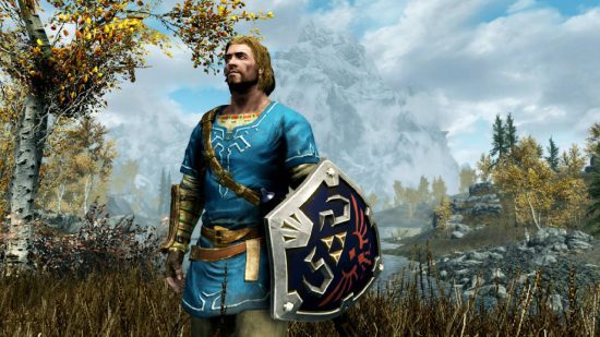 jogos como starfield (5) Jogos como Starfield: um personagem de fantasia usa roupas inspiradas em Zelda